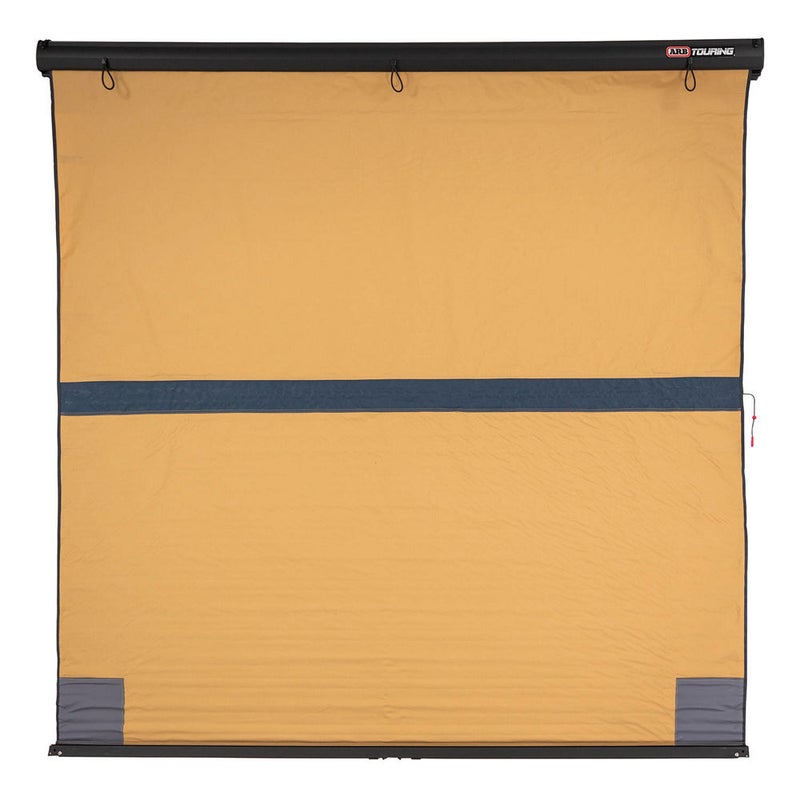 ARB Aluminium Awning with LED Light, 2500 cm x 2500 cm Size, Black