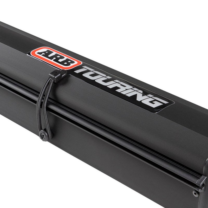 ARB Aluminium Awning with LED Light, 2500 cm x 2500 cm Size, Black