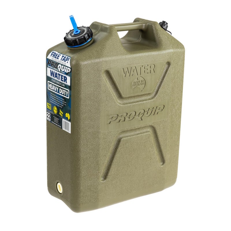 JERRY CAN PLASTIC WATER 22L